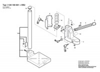 Bosch 2 608 180 001 BS 2 Drill Stand Spare Parts